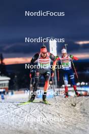 25.11.2023, Oestersund, Sweden, (SWE): Philipp Nawrath (GER) - IBU World Cup Biathlon, mixed relay, Oestersund (SWE). www.nordicfocus.com. © Manzoni/NordicFocus. Every downloaded picture is fee-liable.