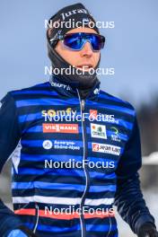 25.11.2023, Oestersund, Sweden, (SWE): Quentin Fillon Maillet (FRA) - IBU World Cup Biathlon, mixed relay, Oestersund (SWE). www.nordicfocus.com. © Manzoni/NordicFocus. Every downloaded picture is fee-liable.