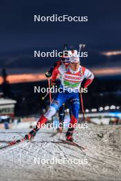 25.11.2023, Oestersund, Sweden, (SWE): Mikulas Karlik (CZE) - IBU World Cup Biathlon, mixed relay, Oestersund (SWE). www.nordicfocus.com. © Manzoni/NordicFocus. Every downloaded picture is fee-liable.