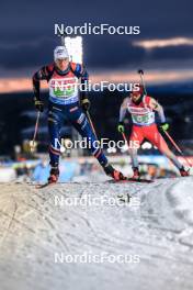 25.11.2023, Oestersund, Sweden, (SWE): Emilien Jacquelin (FRA) - IBU World Cup Biathlon, mixed relay, Oestersund (SWE). www.nordicfocus.com. © Manzoni/NordicFocus. Every downloaded picture is fee-liable.