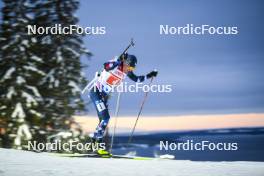 25.11.2023, Oestersund, Sweden, (SWE): Tarjei Boe (NOR) - IBU World Cup Biathlon, mixed relay, Oestersund (SWE). www.nordicfocus.com. © Authamayou/NordicFocus. Every downloaded picture is fee-liable.