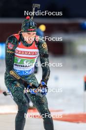 25.11.2023, Oestersund, Sweden, (SWE): Vytautas Strolia (LTU) - IBU World Cup Biathlon, mixed relay, Oestersund (SWE). www.nordicfocus.com. © Manzoni/NordicFocus. Every downloaded picture is fee-liable.