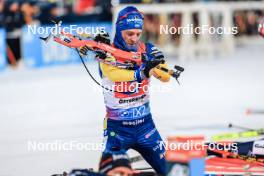 25.11.2023, Oestersund, Sweden, (SWE): Jesper Nelin (SWE) - IBU World Cup Biathlon, mixed relay, Oestersund (SWE). www.nordicfocus.com. © Manzoni/NordicFocus. Every downloaded picture is fee-liable.