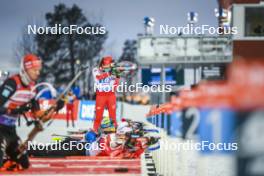 25.11.2023, Oestersund, Sweden, (SWE): Joanna Jakiela (POL) - IBU World Cup Biathlon, mixed relay, Oestersund (SWE). www.nordicfocus.com. © Authamayou/NordicFocus. Every downloaded picture is fee-liable.