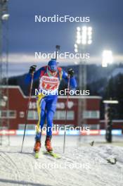 25.11.2023, Oestersund, Sweden, (SWE): George Buta (ROU) - IBU World Cup Biathlon, mixed relay, Oestersund (SWE). www.nordicfocus.com. © Authamayou/NordicFocus. Every downloaded picture is fee-liable.