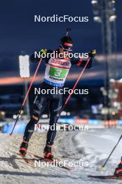 25.11.2023, Oestersund, Sweden, (SWE): Tommaso Giacomel (ITA) - IBU World Cup Biathlon, mixed relay, Oestersund (SWE). www.nordicfocus.com. © Manzoni/NordicFocus. Every downloaded picture is fee-liable.
