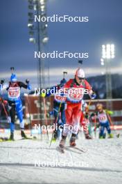 25.11.2023, Oestersund, Sweden, (SWE): Adam Runnalls (CAN) - IBU World Cup Biathlon, mixed relay, Oestersund (SWE). www.nordicfocus.com. © Authamayou/NordicFocus. Every downloaded picture is fee-liable.