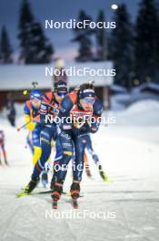 25.11.2023, Oestersund, Sweden, (SWE): Didier Bionaz (ITA) - IBU World Cup Biathlon, mixed relay, Oestersund (SWE). www.nordicfocus.com. © Authamayou/NordicFocus. Every downloaded picture is fee-liable.