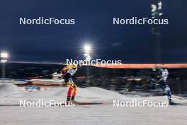 25.11.2023, Oestersund, Sweden, (SWE): Florent Claude (BEL) - IBU World Cup Biathlon, mixed relay, Oestersund (SWE). www.nordicfocus.com. © Manzoni/NordicFocus. Every downloaded picture is fee-liable.