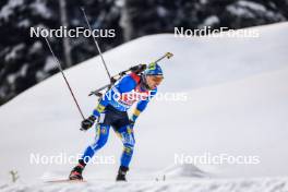 25.11.2023, Oestersund, Sweden, (SWE): Artem Pryma (UKR) - IBU World Cup Biathlon, mixed relay, Oestersund (SWE). www.nordicfocus.com. © Manzoni/NordicFocus. Every downloaded picture is fee-liable.