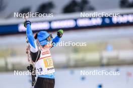 25.11.2023, Oestersund, Sweden, (SWE): Tuuli Tomingas (EST) - IBU World Cup Biathlon, mixed relay, Oestersund (SWE). www.nordicfocus.com. © Manzoni/NordicFocus. Every downloaded picture is fee-liable.