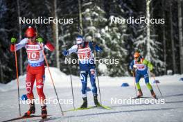 25.11.2023, Oestersund, Sweden, (SWE): Olli Hiidensalo (FIN) - IBU World Cup Biathlon, mixed relay, Oestersund (SWE). www.nordicfocus.com. © Authamayou/NordicFocus. Every downloaded picture is fee-liable.