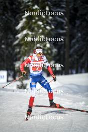 25.11.2023, Oestersund, Sweden, (SWE): Michal Krcmar (CZE) - IBU World Cup Biathlon, mixed relay, Oestersund (SWE). www.nordicfocus.com. © Authamayou/NordicFocus. Every downloaded picture is fee-liable.