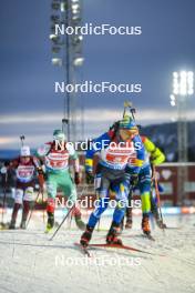 25.11.2023, Oestersund, Sweden, (SWE): Artem Pryma (UKR) - IBU World Cup Biathlon, mixed relay, Oestersund (SWE). www.nordicfocus.com. © Authamayou/NordicFocus. Every downloaded picture is fee-liable.