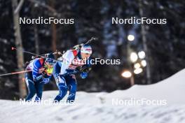 25.11.2023, Oestersund, Sweden, (SWE): Olli Hiidensalo (FIN) - IBU World Cup Biathlon, mixed relay, Oestersund (SWE). www.nordicfocus.com. © Manzoni/NordicFocus. Every downloaded picture is fee-liable.