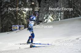 03.12.2023, Oestersund, Sweden, (SWE): Eric Perrot (FRA) - IBU World Cup Biathlon, pursuit men, Oestersund (SWE). www.nordicfocus.com. © Authamayou/NordicFocus. Every downloaded picture is fee-liable.