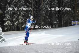 03.12.2023, Oestersund, Sweden, (SWE): Emilien Jacquelin (FRA) - IBU World Cup Biathlon, pursuit men, Oestersund (SWE). www.nordicfocus.com. © Authamayou/NordicFocus. Every downloaded picture is fee-liable.