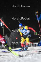 03.12.2023, Oestersund, Sweden, (SWE): Thierry Langer (BEL) - IBU World Cup Biathlon, pursuit men, Oestersund (SWE). www.nordicfocus.com. © Authamayou/NordicFocus. Every downloaded picture is fee-liable.