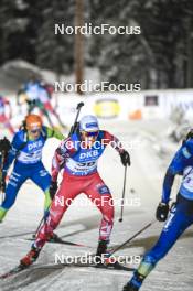 03.12.2023, Oestersund, Sweden, (SWE): Simon Eder (AUT) - IBU World Cup Biathlon, pursuit men, Oestersund (SWE). www.nordicfocus.com. © Authamayou/NordicFocus. Every downloaded picture is fee-liable.