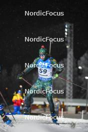 03.12.2023, Oestersund, Sweden, (SWE): Tomas Kaukenas (LTU) - IBU World Cup Biathlon, pursuit men, Oestersund (SWE). www.nordicfocus.com. © Authamayou/NordicFocus. Every downloaded picture is fee-liable.