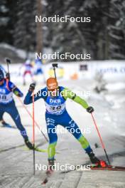 03.12.2023, Oestersund, Sweden, (SWE): Lovro Planko (SLO) - IBU World Cup Biathlon, pursuit men, Oestersund (SWE). www.nordicfocus.com. © Authamayou/NordicFocus. Every downloaded picture is fee-liable.