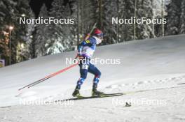 03.12.2023, Oestersund, Sweden, (SWE): Johannes Dale-Skjevdal (NOR) - IBU World Cup Biathlon, pursuit men, Oestersund (SWE). www.nordicfocus.com. © Authamayou/NordicFocus. Every downloaded picture is fee-liable.