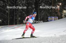03.12.2023, Oestersund, Sweden, (SWE): David Komatz (AUT) - IBU World Cup Biathlon, pursuit men, Oestersund (SWE). www.nordicfocus.com. © Authamayou/NordicFocus. Every downloaded picture is fee-liable.