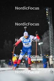 03.12.2023, Oestersund, Sweden, (SWE): Jonas Marecek (CZE) - IBU World Cup Biathlon, pursuit men, Oestersund (SWE). www.nordicfocus.com. © Authamayou/NordicFocus. Every downloaded picture is fee-liable.