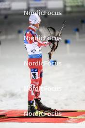 03.12.2023, Oestersund, Sweden, (SWE): Felix Leitner (AUT) - IBU World Cup Biathlon, pursuit men, Oestersund (SWE). www.nordicfocus.com. © Manzoni/NordicFocus. Every downloaded picture is fee-liable.