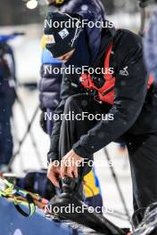 03.12.2023, Oestersund, Sweden, (SWE): Simon Fourcade (FRA) - IBU World Cup Biathlon, pursuit men, Oestersund (SWE). www.nordicfocus.com. © Manzoni/NordicFocus. Every downloaded picture is fee-liable.
