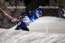 03.12.2023, Oestersund, Sweden, (SWE): Lukas Hofer (ITA) - IBU World Cup Biathlon, pursuit men, Oestersund (SWE). www.nordicfocus.com. © Manzoni/NordicFocus. Every downloaded picture is fee-liable.