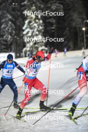 03.12.2023, Oestersund, Sweden, (SWE): Jan Gunka (POL) - IBU World Cup Biathlon, pursuit men, Oestersund (SWE). www.nordicfocus.com. © Authamayou/NordicFocus. Every downloaded picture is fee-liable.