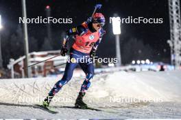 03.12.2023, Oestersund, Sweden, (SWE): Johannes Thingnes Boe (NOR) - IBU World Cup Biathlon, pursuit men, Oestersund (SWE). www.nordicfocus.com. © Manzoni/NordicFocus. Every downloaded picture is fee-liable.