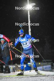 03.12.2023, Oestersund, Sweden, (SWE): Bogdan Tsymbal (UKR) - IBU World Cup Biathlon, pursuit men, Oestersund (SWE). www.nordicfocus.com. © Authamayou/NordicFocus. Every downloaded picture is fee-liable.