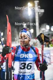 03.12.2023, Oestersund, Sweden, (SWE): Simon Eder (AUT) - IBU World Cup Biathlon, pursuit men, Oestersund (SWE). www.nordicfocus.com. © Authamayou/NordicFocus. Every downloaded picture is fee-liable.