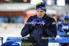 03.12.2023, Oestersund, Sweden, (SWE): Bogdan Tsymbal (UKR) - IBU World Cup Biathlon, pursuit men, Oestersund (SWE). www.nordicfocus.com. © Manzoni/NordicFocus. Every downloaded picture is fee-liable.