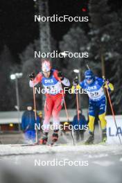 03.12.2023, Oestersund, Sweden, (SWE): Christian Gow (CAN) - IBU World Cup Biathlon, pursuit men, Oestersund (SWE). www.nordicfocus.com. © Authamayou/NordicFocus. Every downloaded picture is fee-liable.