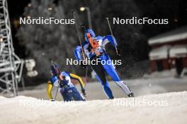 03.12.2023, Oestersund, Sweden, (SWE): Rene Zahkna (EST) - IBU World Cup Biathlon, pursuit men, Oestersund (SWE). www.nordicfocus.com. © Manzoni/NordicFocus. Every downloaded picture is fee-liable.