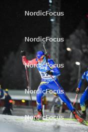 03.12.2023, Oestersund, Sweden, (SWE): Dmitrii Shamaev (ROU) - IBU World Cup Biathlon, pursuit men, Oestersund (SWE). www.nordicfocus.com. © Authamayou/NordicFocus. Every downloaded picture is fee-liable.