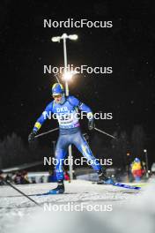 03.12.2023, Oestersund, Sweden, (SWE): Anton Dudchenko (UKR) - IBU World Cup Biathlon, pursuit men, Oestersund (SWE). www.nordicfocus.com. © Authamayou/NordicFocus. Every downloaded picture is fee-liable.