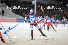 03.12.2023, Oestersund, Sweden, (SWE): Andrejs Rastorgujevs (LAT) - IBU World Cup Biathlon, pursuit men, Oestersund (SWE). www.nordicfocus.com. © Manzoni/NordicFocus. Every downloaded picture is fee-liable.
