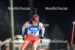 03.12.2023, Oestersund, Sweden, (SWE): Jeremy Finello (SUI) - IBU World Cup Biathlon, pursuit men, Oestersund (SWE). www.nordicfocus.com. © Manzoni/NordicFocus. Every downloaded picture is fee-liable.