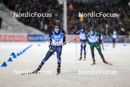 03.12.2023, Oestersund, Sweden, (SWE): Sturla Holm Laegreid (NOR) - IBU World Cup Biathlon, pursuit men, Oestersund (SWE). www.nordicfocus.com. © Manzoni/NordicFocus. Every downloaded picture is fee-liable.