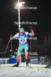 03.12.2023, Oestersund, Sweden, (SWE): Vladimir Iliev (BUL) - IBU World Cup Biathlon, pursuit men, Oestersund (SWE). www.nordicfocus.com. © Authamayou/NordicFocus. Every downloaded picture is fee-liable.
