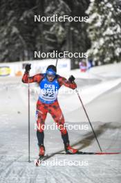 03.12.2023, Oestersund, Sweden, (SWE): Maksim Makarov (MDA) - IBU World Cup Biathlon, pursuit men, Oestersund (SWE). www.nordicfocus.com. © Authamayou/NordicFocus. Every downloaded picture is fee-liable.