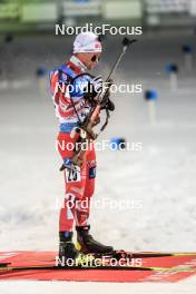 03.12.2023, Oestersund, Sweden, (SWE): Felix Leitner (AUT) - IBU World Cup Biathlon, pursuit men, Oestersund (SWE). www.nordicfocus.com. © Manzoni/NordicFocus. Every downloaded picture is fee-liable.