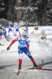 03.12.2023, Oestersund, Sweden, (SWE): Michal Krcmar (CZE) - IBU World Cup Biathlon, pursuit men, Oestersund (SWE). www.nordicfocus.com. © Authamayou/NordicFocus. Every downloaded picture is fee-liable.