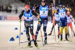 03.12.2023, Oestersund, Sweden, (SWE): Johannes Kuehn (GER) - IBU World Cup Biathlon, pursuit men, Oestersund (SWE). www.nordicfocus.com. © Manzoni/NordicFocus. Every downloaded picture is fee-liable.