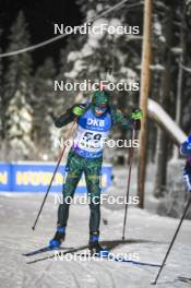03.12.2023, Oestersund, Sweden, (SWE): Tomas Kaukenas (LTU) - IBU World Cup Biathlon, pursuit men, Oestersund (SWE). www.nordicfocus.com. © Authamayou/NordicFocus. Every downloaded picture is fee-liable.