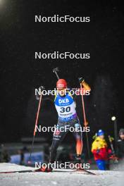 03.12.2023, Oestersund, Sweden, (SWE): David Zobel (GER) - IBU World Cup Biathlon, pursuit men, Oestersund (SWE). www.nordicfocus.com. © Authamayou/NordicFocus. Every downloaded picture is fee-liable.